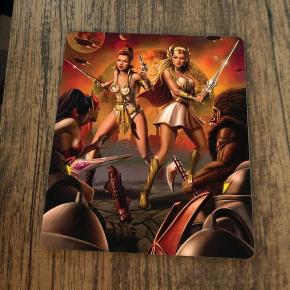 Teela‎ and She Ra MOTU Masters of the Universe Mouse Pad